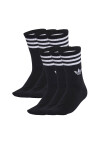 adidas Дълги чорапи 3-Stripes JV7411 Черен - Mera.bg