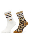 adidas Дълги чорапи Leopard JV7855 Кафяв - Mera.bg