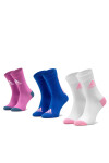 adidas Комплект 3 чифта дълги чорапи детски HM2314 Цветен - Mera.bg
