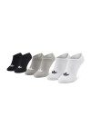 adidas Къси чорапи Trefoil Liner FT8524 Бял - Mera.bg