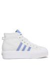 adidas Сникърси Nizza Platform Mid FZ6189 Бял - Mera.bg