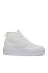 adidas Сникърси Nizza Platform Mid W FY2782 Бял - Mera.bg