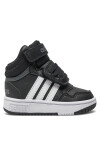 adidas Сникърси Hoops Mid GW0408 Черен - Mera.bg