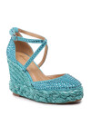 Alma En Pena Еспадрили V23500 Suede Turquoise - Mera.bg