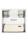 Barbour Комплект шал и шапка Dover LGS0054GY31 Екрю - Mera.bg