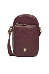 Beverly Hills Polo Club Дамска чанта C-BHPC-L-004-08 Бордо - Mera.bg