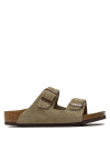 Birkenstock Чехли Arizona 1021704 D Кафяв - Mera.bg