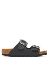Birkenstock Чехли Arizona Flower Buckle Kids 1029844 S Черен - Mera.bg