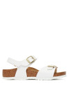 Birkenstock Сандали Rio Flowers As Kids 1029561 S Бял - Mera.bg