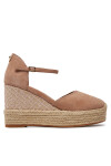 BOSS Еспадрили Madeira Wedge Sdcveb 50516717 Кафяв - Mera.bg