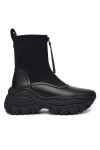 Buffalo Боти Lola Front Zip 1270140 Черен - Mera.bg