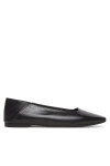 Calvin Klein Балеринки Flat Ballerina - Lth HW0HW02463 Черен - Mera.bg