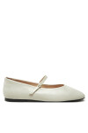 Calvin Klein Балеринки Mary Jane Ballerina - Lth HW0HW02307 Екрю - Mera.bg