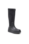 Calvin Klein Ботуши Rain Boot Wedge High HW0HW01264 Черен - Mera.bg