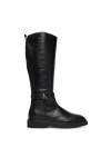 Calvin Klein Ботуши Knee Boot W/ Metal Logo HW0HW02665 Черен - Mera.bg