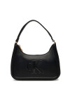 Calvin Klein Дамска чанта Bold Ck Small Shoulder Bag LV04F3230G Черен - Mera.bg