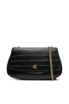 Calvin Klein Дамска чанта Ck Croc Conv Chain Medium Bag LV04F3284G Черен - Mera.bg