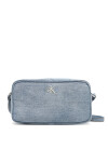 Calvin Klein Дамска чанта Denim Ew Double Zip Camera Bag LV04F3226G Светлосиньо - Mera.bg