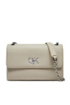 Calvin Klein Дамска чанта K60K612554 Екрю - Mera.bg