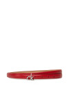 Calvin Klein Дамски колан Ck Buckle Skinny Belt 1.5 K60K612932 Червен - Mera.bg