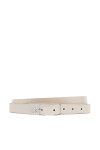 Calvin Klein Дамски колан Ck Cut Square Buckle 2.0 K60K613155 Бял - Mera.bg