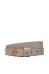 Calvin Klein Дамски колан Ck Metal Loop Round Buckle 25Mm LV04F7039G Кафяв - Mera.bg