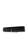 Calvin Klein Дамски колан Ck Metal Round Buckle 2.5_Mono K60K613150 Черен - Mera.bg
