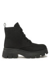 Calvin Klein Jeans Боти Chunky Combat Laceup Boot Co YW0YW01239 Черен - Mera.bg