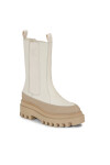 Calvin Klein Jeans Боти тип челси Flatform Chelsea Boot Lth Wn YW0YW01111 Екрю - Mera.bg