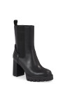 Calvin Klein Jeans Боти Platform Chelsea Lth Wn YW0YW01140 Черен - Mera.bg