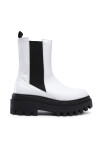 Calvin Klein Jeans Боти тип челси Flatform Chelsea Boot YW0YW00850 Бял - Mera.bg