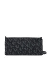 Calvin Klein Jeans Дамска чанта Logo Jacquard Sophie Top Zip LV04K3183G Черен - Mera.bg
