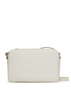 Calvin Klein Jeans Дамска чанта Sculpted Ew Camera Bag LV04K3036G Бял - Mera.bg