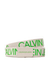 Calvin Klein Jeans Детски колан Canvas Logo Belt IU0IU00125 Бежов - Mera.bg