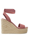Calvin Klein Jeans Еспадрили Wedge Sandal Su Mg Btw YW0YW01026 Розов - Mera.bg
