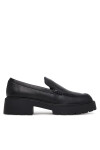 Calvin Klein Jeans лоуфъри с дебела подметка Chunky Cupsole Ru Patch Lth YW0YW01862 Черен - Mera.bg