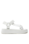 Calvin Klein Jeans Сандали Sandal Velcro Webbing Dc YW0YW01353 Бял - Mera.bg