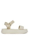 Calvin Klein Jeans Сандали Sandal Velcro Webbing Mg YW0YW01693 Екрю - Mera.bg