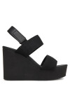 Calvin Klein Jeans Сандали Wedge Sandal Webbing In YW0YW01790 Черен - Mera.bg