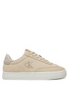Calvin Klein Jeans Сникърси Classic Cupsole Laceup Wt Wm YW0YW01833 Екрю - Mera.bg