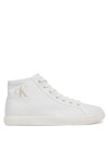 Calvin Klein Jeans Сникърси Ess Vulc Mid Cv Mg Wn YW0YW01761 Бял - Mera.bg