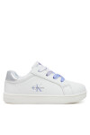 Calvin Klein Jeans Сникърси Low Cut Lace-Up Sneaker V1A9-82009-1355 M Бял - Mera.bg