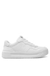 Calvin Klein Jeans Сникърси Low Cut Lace-Up Sneaker V3A9-80980-1355 S Бял - Mera.bg