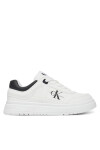Calvin Klein Jeans Сникърси Low Cut Lace-Up Sneaker V3X9-82090-1355 M Бял - Mera.bg