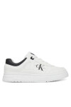 Calvin Klein Jeans Сникърси Low Cut Lace-Up Sneaker V3X9-82090-1355 S Бял - Mera.bg