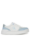 Calvin Klein Jeans Сникърси Low Cut Lace-Up V3A9-82020-1355 Бял - Mera.bg