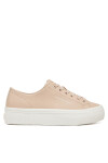 Calvin Klein Jeans Сникърси Vulc Flatform Low Mg Lth YW0YW01771 Розов - Mera.bg