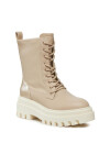 Calvin Klein Jeans Туристически oбувки Chunky Laceup Lth Mg Sat YW0YW01285 Бежов - Mera.bg