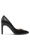 Calvin Klein Обувки на ток Heel Pump 90 Lth HW0HW02110 Черен - Mera.bg