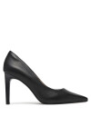 Calvin Klein Обувки на ток Pump 90 Pointy Hw Bar Lth HW0HW02527 Черен - Mera.bg